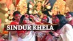 Sindur Khela In Sambalpur During Durga Puja