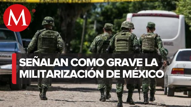 Ven riesgo altísimo que Fuerzas Armadas participen en actividades civiles