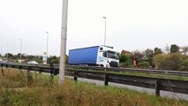 A19 closed following collision between two lorries