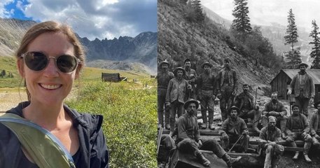 Elle fait une randonnée et tombe sur une ancienne mine d'or abandonnée