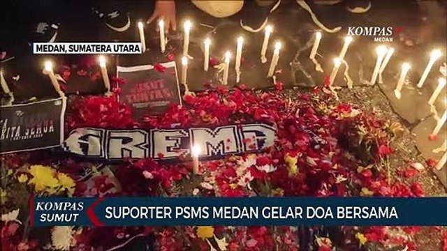 Suporter PSMS Medan Gelar Doa Bersama untuk Korban Tragedi Kanjuruhan