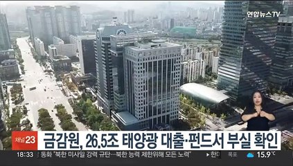 금감원, 26.5조 태양광 대출·펀드서 부실 확인