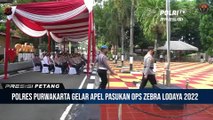 Apel Gelar Pasukan Operasi Zebra Lodaya 2022 Polres Purwakarta