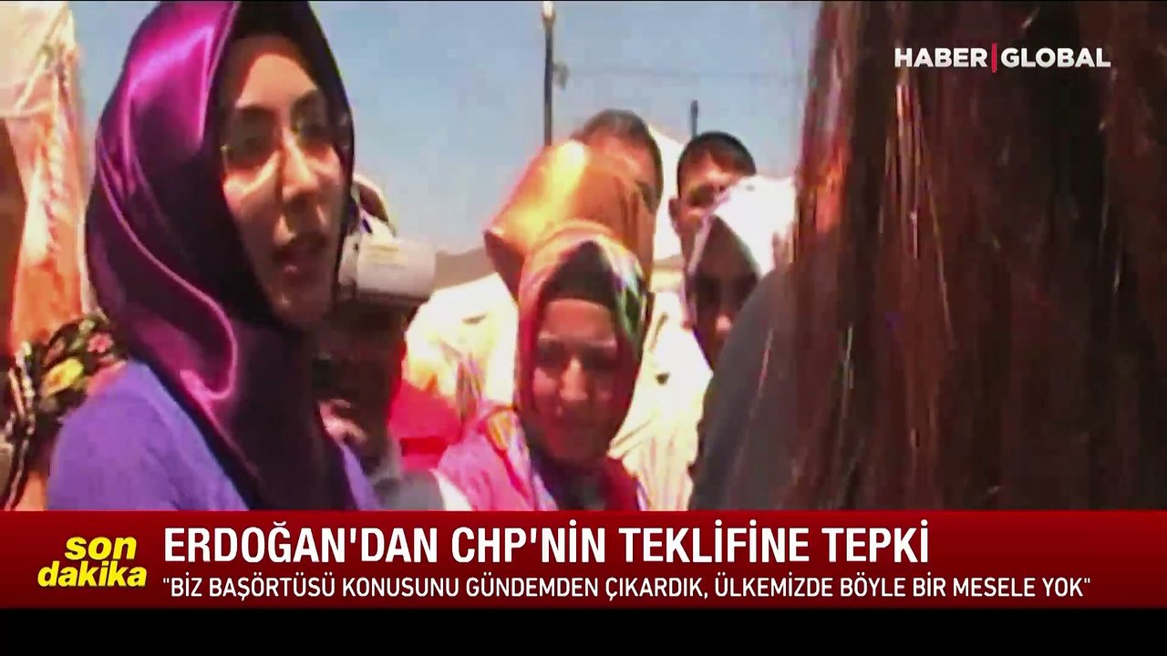 CHP'nin başörtüsü teklifi! Erdoğan: Samimiyseniz bunu Anayasa düzeyinde çözelim