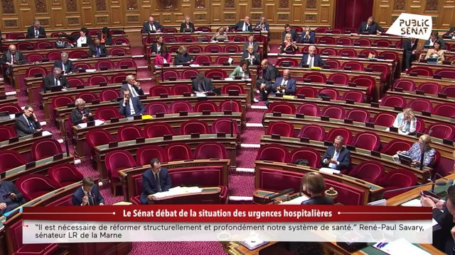 Urgences hospitalières et soins non programmés : le débat au Sénat