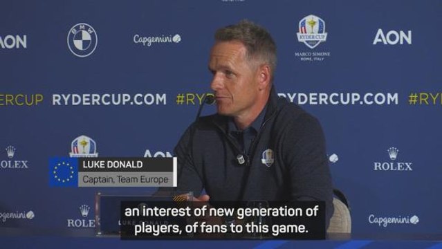 Luke Donald believes Ryder Cup can heal the LIV Golf divide