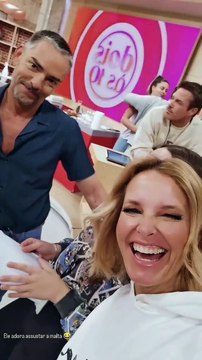 Cristina Ferreira e Cláudio Ramos