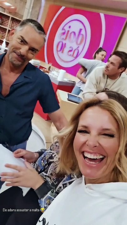 Cristina Ferreira e Cláudio Ramos