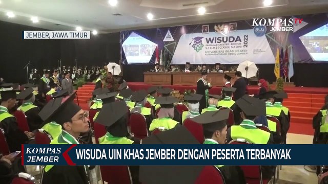 Wisuda Terbanyak Pasca Pandemi, UIN KHAS Jember Terima Mahasiswa Non Muslim