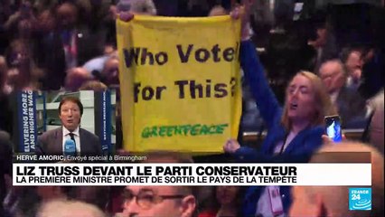 Liz Truss : "Sortir le Royaume-Uni de "la tempête"