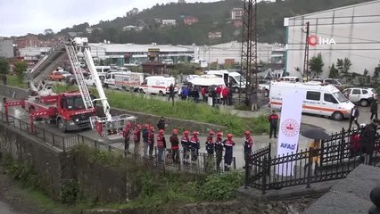 Trabzon haberleri: Trabzon'da düzenlenen 'Sel, Taşkın, Kayıp Arama-Kurtarma Tatbikatı" gerçeğini aratmadı