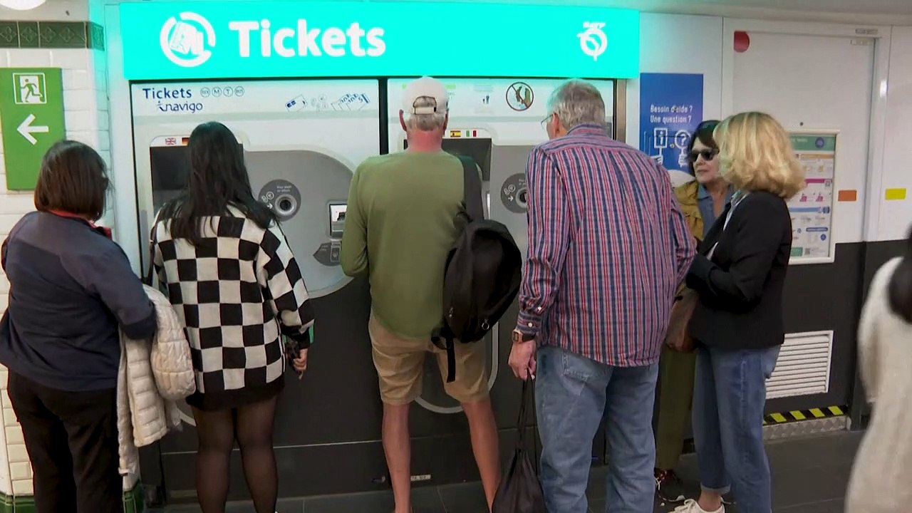 Endstation für das pariser metroticket