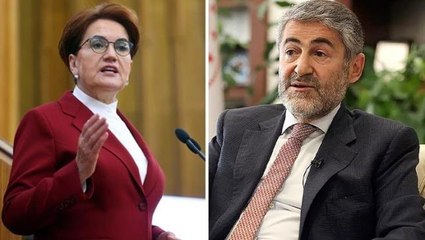 Bakan Nebati'den kendisini tiye alan Akşener'e yanıt: Nöroiksisatla ilgili dalga geçmiş, nöroloğa gitsin o zaman