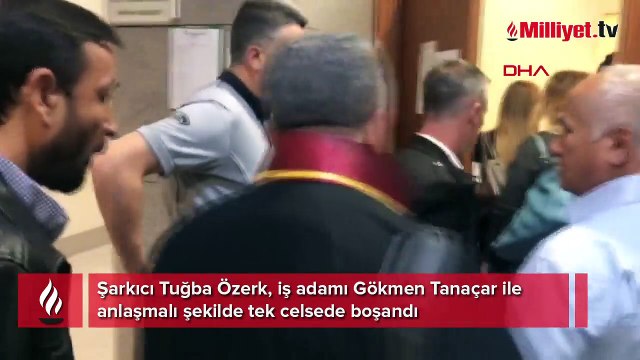 Tuğba Özerk ile Gökmen Tanaçar tek celsede boşandı!