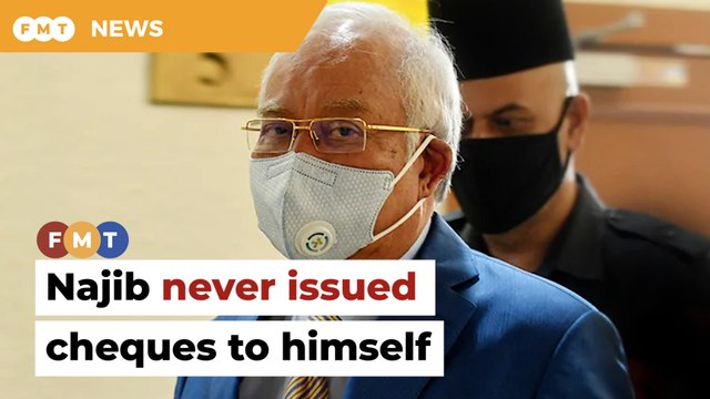 Najib never issued cheques to himself, bank manager tells court