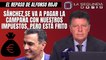 Alfonso Rojo: “Sánchez se va a pagar la campaña con nuestros impuestos, pero está frito”