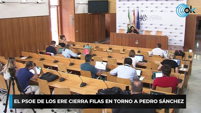 El PSOE de los ERE cierra filas en torno a Pedro Sánchez