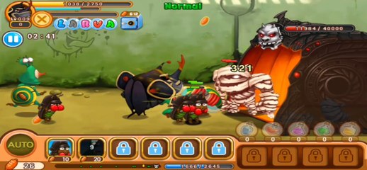 World 1 Boss Fight - Larva Heroes: Lavengers Gameplay Part 3