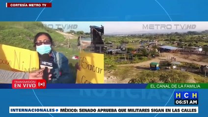 ¡Molote! Habitantes de "Ciudad Mel" se toman carretera en Choluteca, en protesta por desalojo