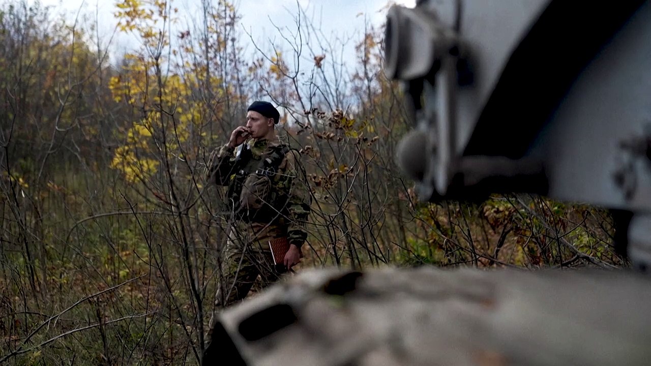 Ukraine in annektierten Gebieten auf dem Vormarsch