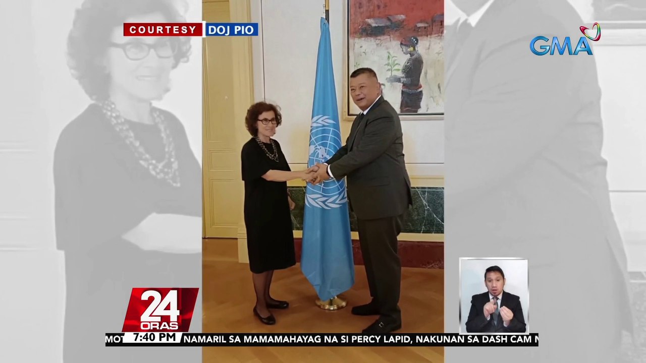 DOJ Sec. Jesus Crispin Remulla, sinabing patuloy na makikipag-usap sa United Nations kaugnay sa karapatang pantao | 24 Oras