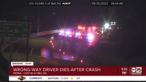 Wrong-way driver killed in crash along Loop 101 in Peoria