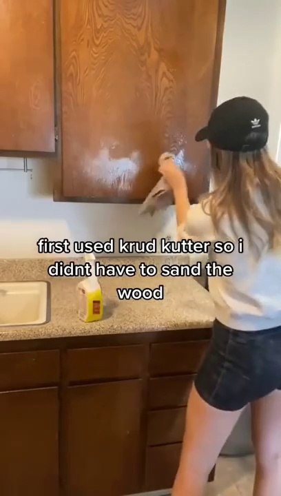 Watch Me Transform My Kitchen Under $200 tiktok lovelydelites