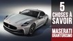 Granturismo, 5 choses à savoir sur le coupé sportif de Maserati