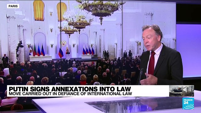 Kremlin says annexation and retreat 'not a contradiction' amid Ukrainian successes