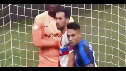 Football Video : Inter Milan vs Barcelona 1-0  Highlights #InterBarca