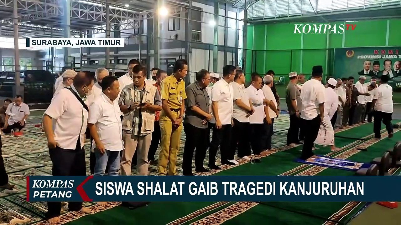 Duka Tragedi Kanjuruhan, Ratusan Siswa di Sejumlah Wilayah Hingga KONI Jawa Timur Gelar Salat Gaib