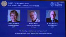 Prémio Nobel da Química com três vencedores