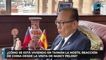 José María Liu, embajador de Taiwán en España, sobre la situación de China