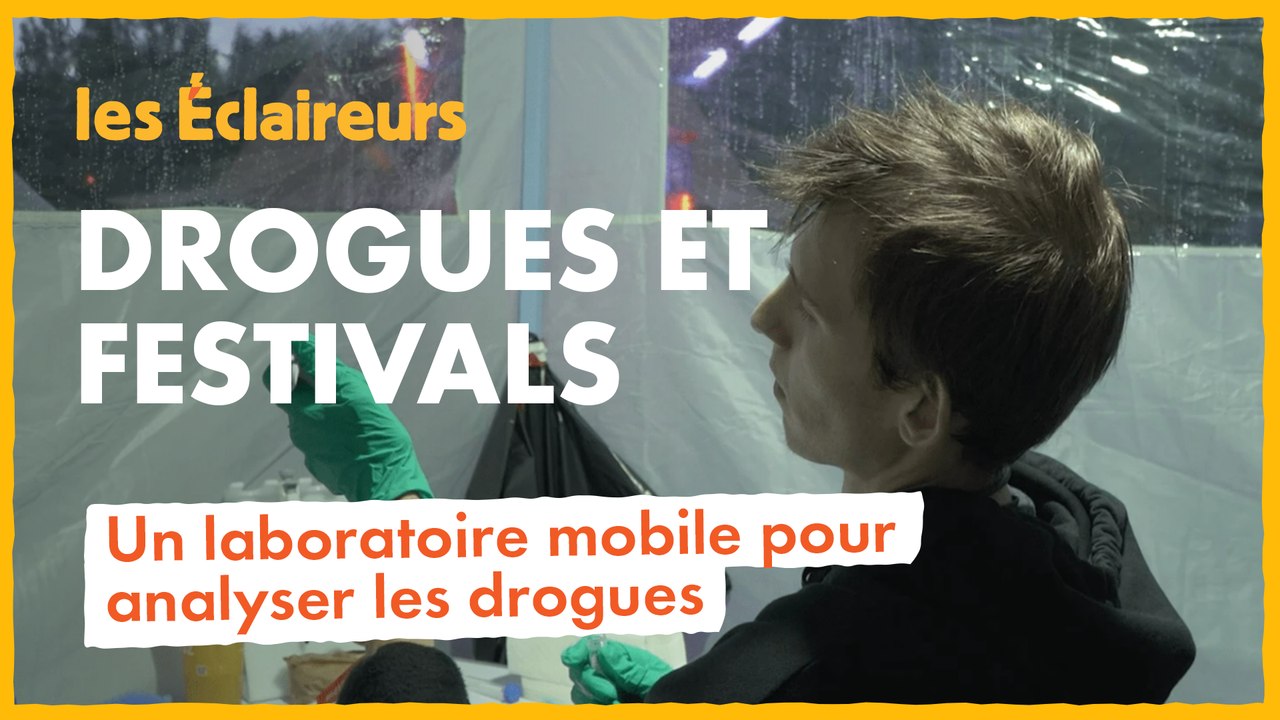 Un laboratoire mobile pour analyser les drogues avec Analyse ton prod