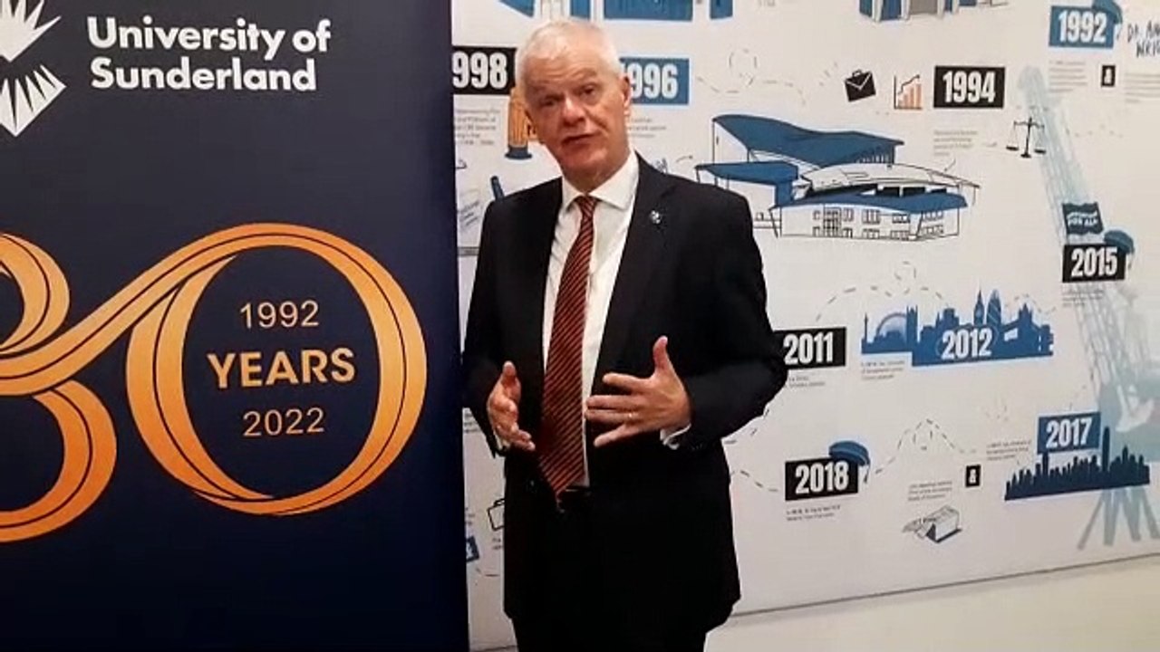 University Vice-Chancellor Sir David Bell highlights the institution's 'pivotal' role in ensuring a healthy and prosperous future for the city