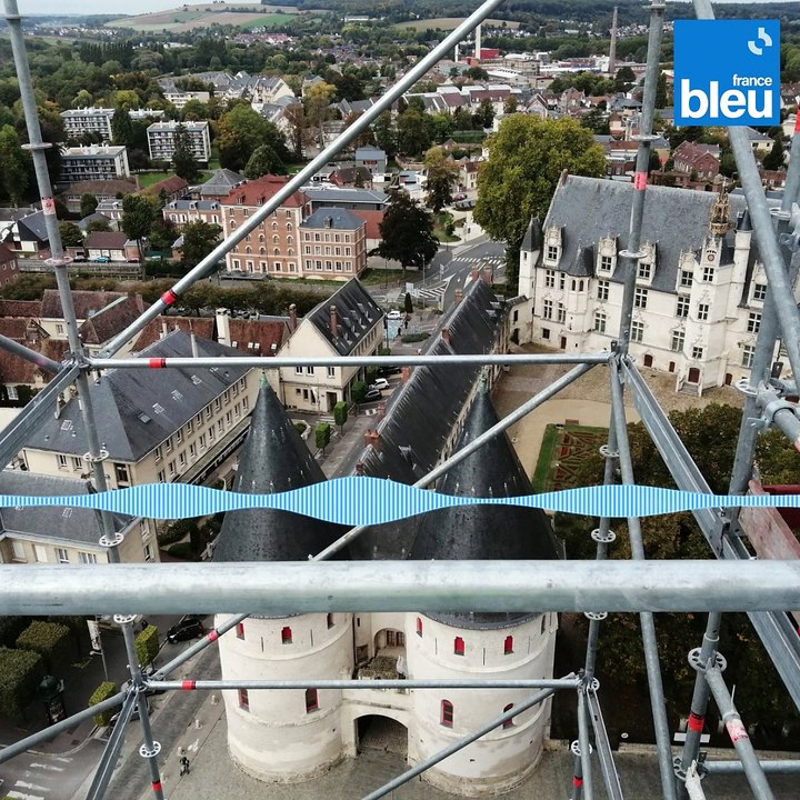 Sur le chantier de la cathédrale de Beauvais