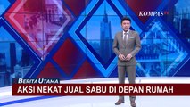 Inilah Detik-detik Penangkapan Pria di Lombok yang Nekat Jual Sabu di Depan Rumahnya!