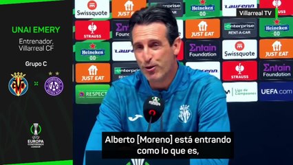 Emery confirma que convocará a Alberto Moreno: "Quiero que participe progresivamente antes del Mundial"