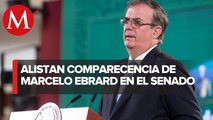 Marcelo Ebrard comparecerá ante el Pleno del Senado Senado