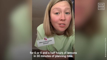 Teacher Gives Advice to Help Other Educators Avoid Burnout