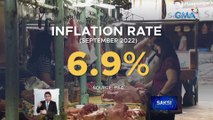 Inflation rate nitong setyembre, tumaas sa 6.9%; PSA, nagbabalang posible itong magpatuloy sa mga susunod na buwan | Saksi