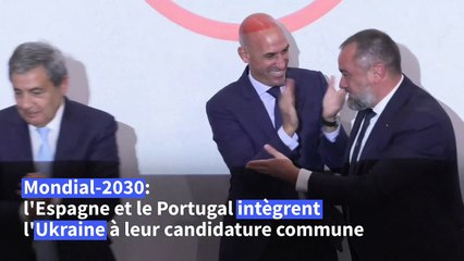 Mondial-2030: L'Ukraine candidate aux côtés de l'Espagne et du Portugal