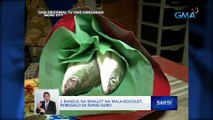 2 bangus na binalot na mala-bouquet, iniregalo sa isang guro | Saksi