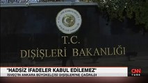 İsveç'in Ankara Büyükelçisi Dışişleri Bakanlığı'na çağrıldı