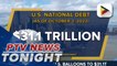 Nat’l debt of US balloons to $31.1-T amid high inflation, rising interest rates