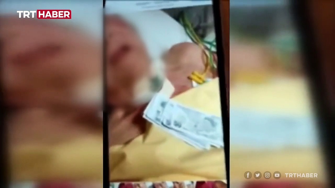 Özel hastanede skandal görüntüler