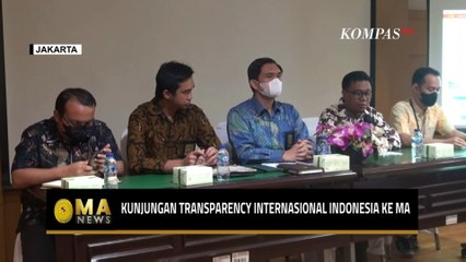 Dalam Kunjungannya, TII Apresiasi Keterbukaan Penanganan Kasus & Layanan Publik MA - MA NEWS