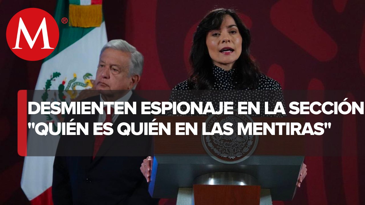 Elizabeth Vilchis rechaza que en el sexenio de AMLO se espíe a periodistas y activistas