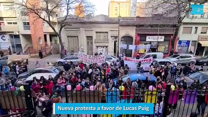 Nueva protesta a favor de Lucas Puig