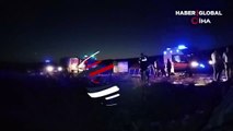 Sivas'ta takla atan araçtan fırlayan 3 kişi öldü!